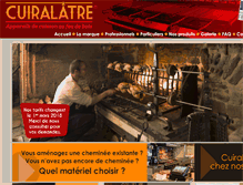 Tablet Screenshot of cuiralatre.com